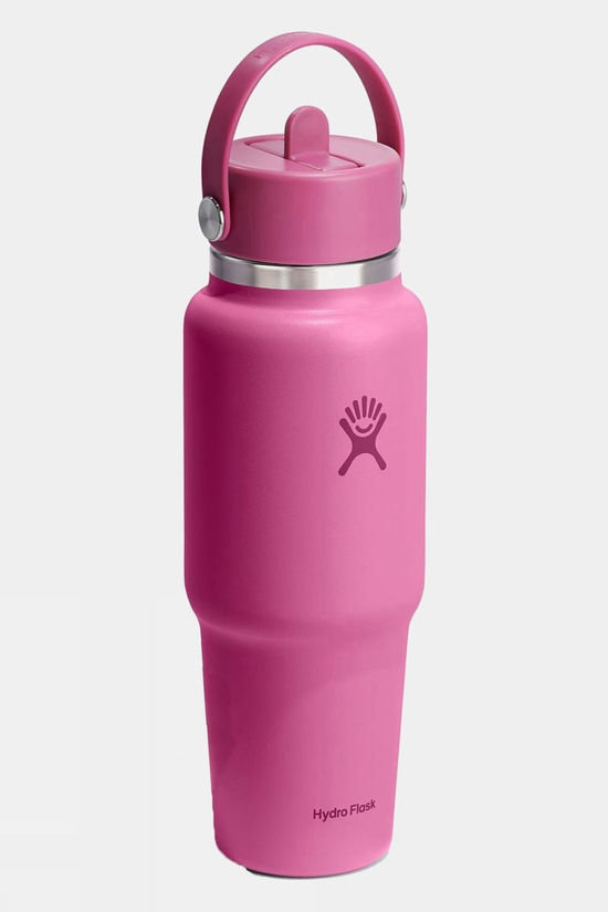 32oz Wide Mouth With Flex Straw Travel Bottle