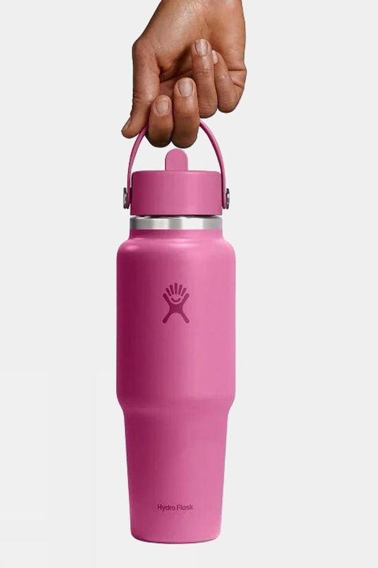 32oz Wide Mouth With Flex Straw Travel Bottle