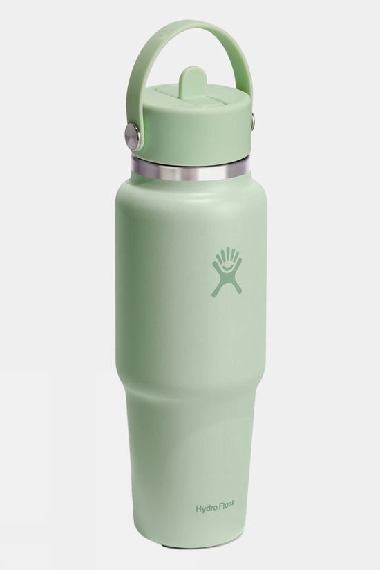 32oz Wide Mouth With Flex Straw Travel Bottle