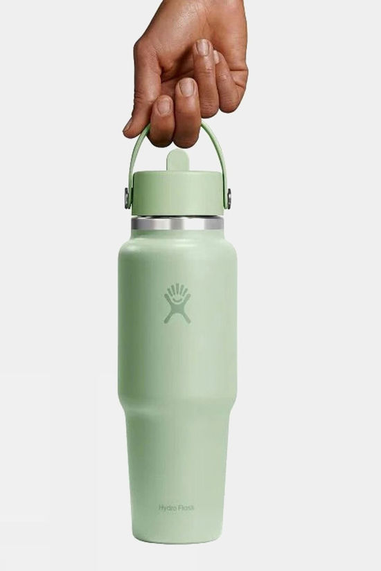 32oz Wide Mouth With Flex Straw Travel Bottle