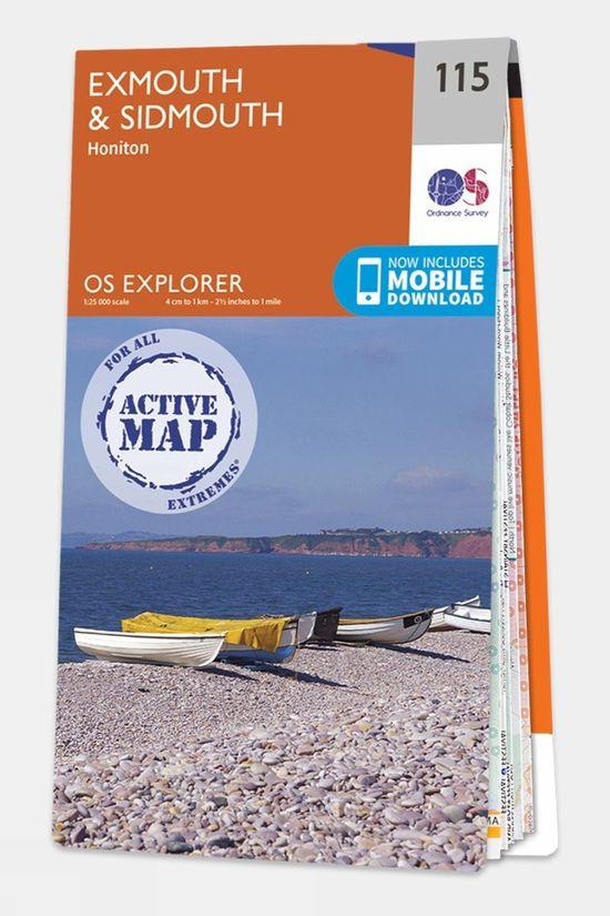 Active Explorer Map 115 Exmouth and Sidmouth