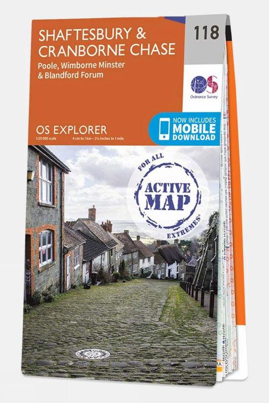 Active Explorer Map 118 Shaftesbury and Cranborne Chase