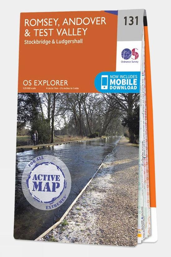 Active Explorer Map 131 Romsey Andover and Test Valley