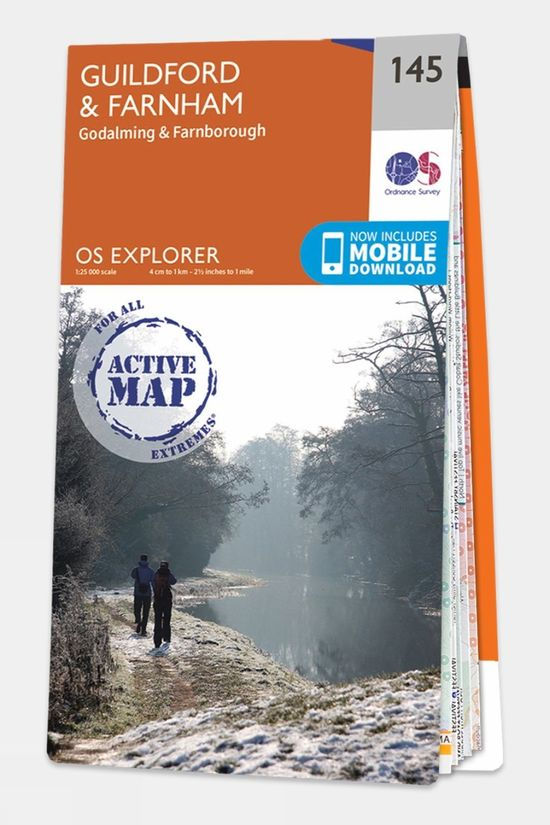 Active Explorer Map 145 Guildford and Farnham