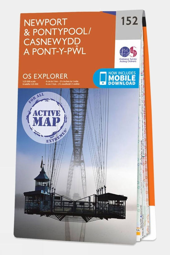 Active Explorer Map 152 Newport and Pontypool