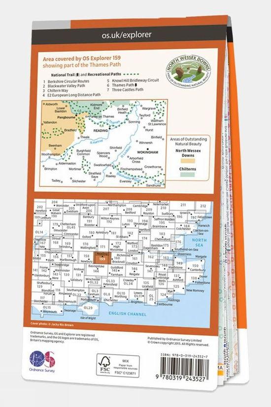Active Explorer Map 159 Reading Wokingham And Pangbourne