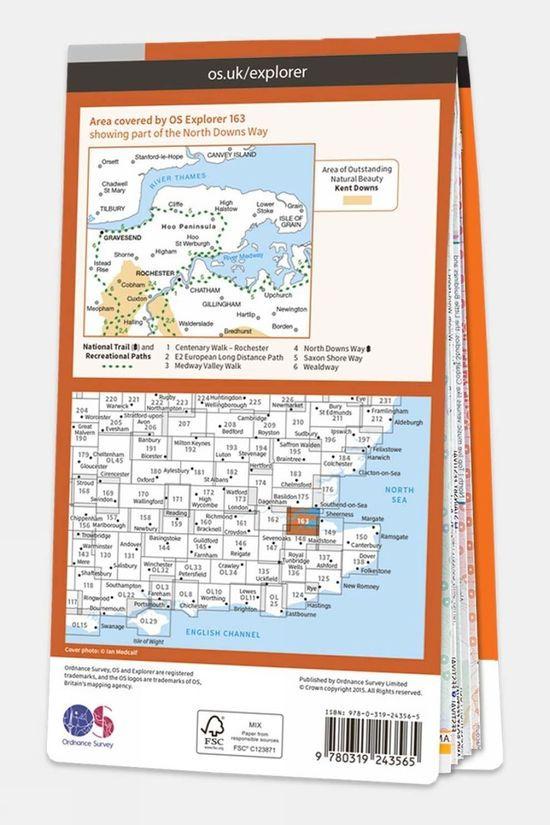 Active Explorer Map 163 Gravesend And Rochester