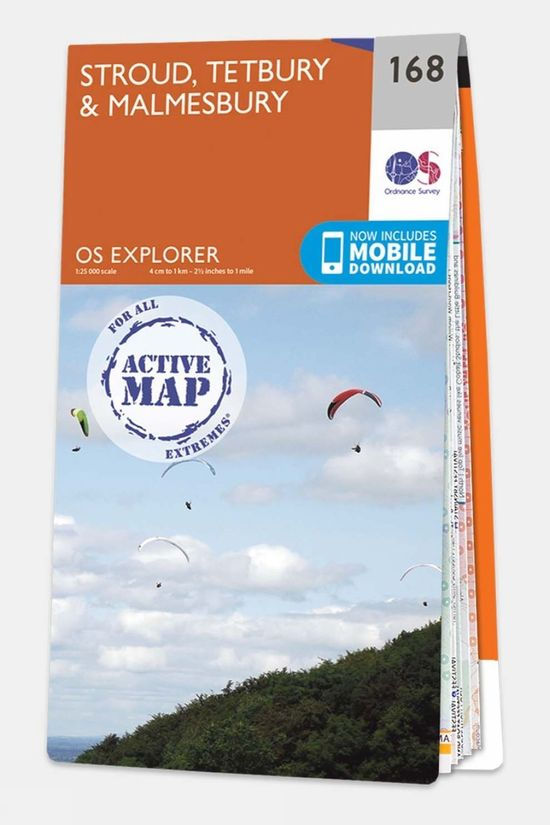 Active Explorer Map 168 Stroud Tetbury and Malmesbury