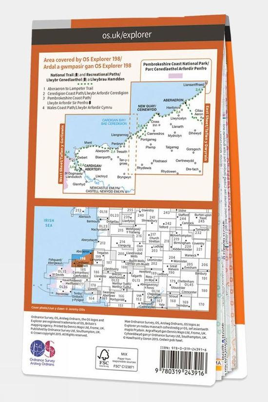 Active Explorer Map 198 Cardigan And New Quay