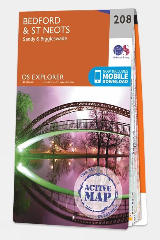 Active Explorer Map 208 Bedford and St Neots