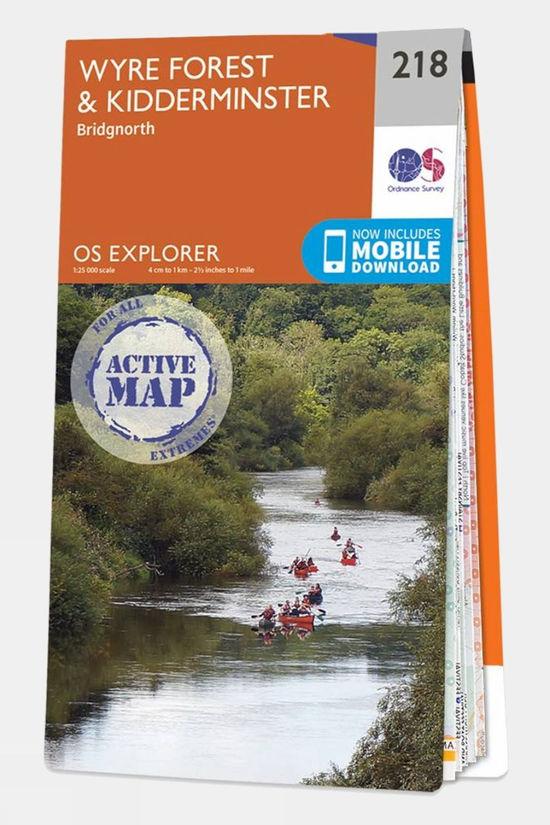 Active Explorer Map 218 Wyre Forest and Kidderminster
