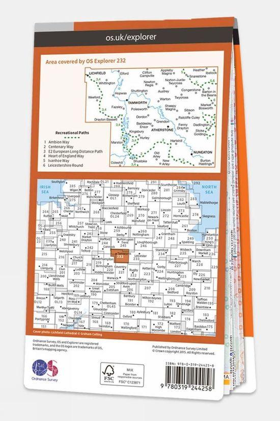 Active Explorer Map 232 Nuneaton And Tamworth