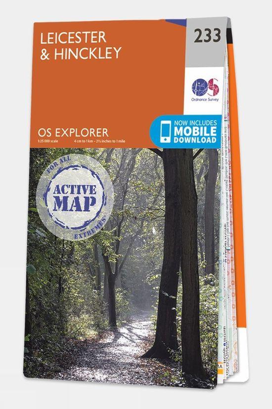Active Explorer Map 233 Leicester and Hinckley