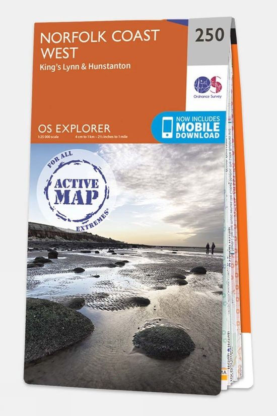Active Explorer Map 250 Norfolk Coast West