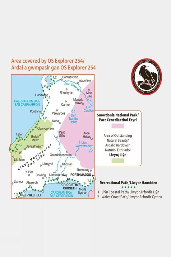 Active Explorer Map 254 Lleyn Peninsula East