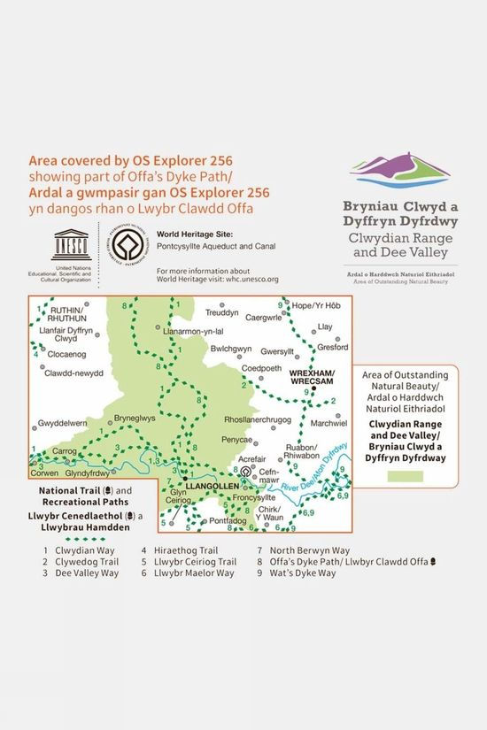 Active Explorer Map 256 Wrexham And Llangollen