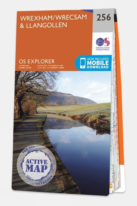 Active Explorer Map 256 Wrexham and Llangollen