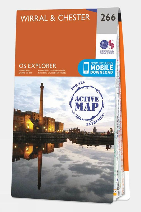 Active Explorer Map 266 Wirral and Chester