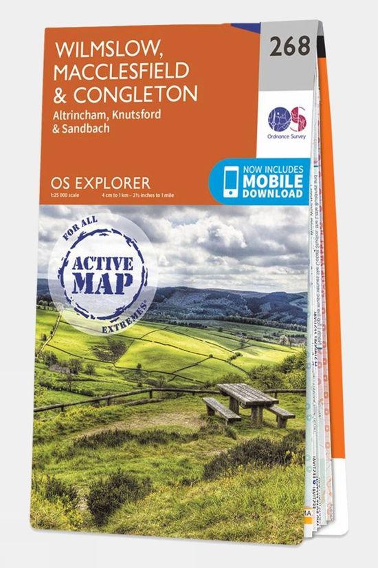 Active Explorer Map 268 Wilmslow Macclesfield and Congleton