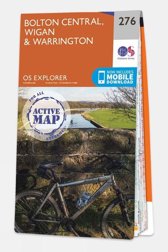 Active Explorer Map 276 Bolton Central Wigan and Warrington