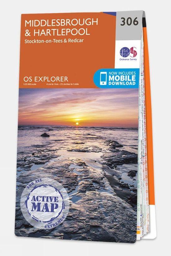 Active Explorer Map 306 Middlesbrough and Hartlepool