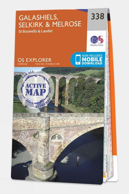 Active Explorer Map 338 Galashiels Selkirk and Melrose