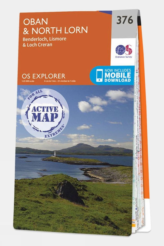 Active Explorer Map 376 Oban and North Lorn