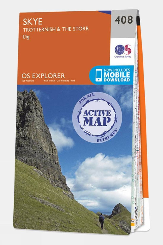 Active Explorer Map 408 Skye - Trotternish and The Storr