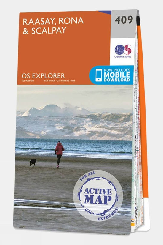 Active Explorer Map 409 Raasay Rona and Scalpay