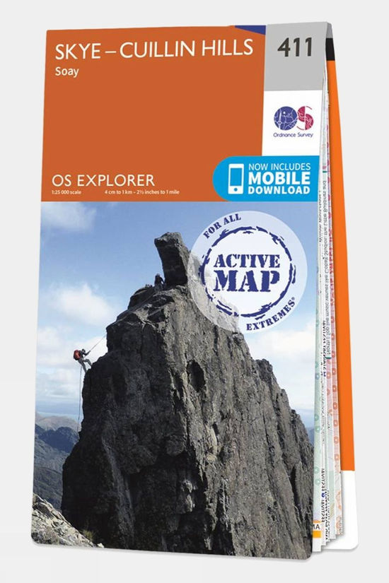 Active Explorer Map 411 Skye - Cuillin Hills