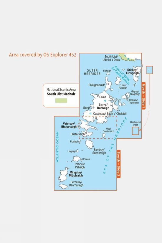 Active Explorer Map 452 Barra And Vatersay