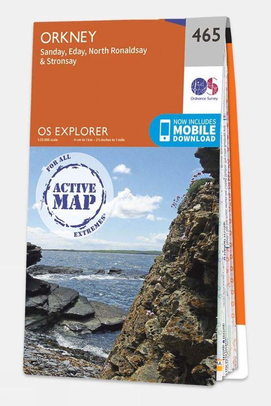 Active Explorer Map 465 Orkney - Sanday Eday North Ronaldsay and Stronsay