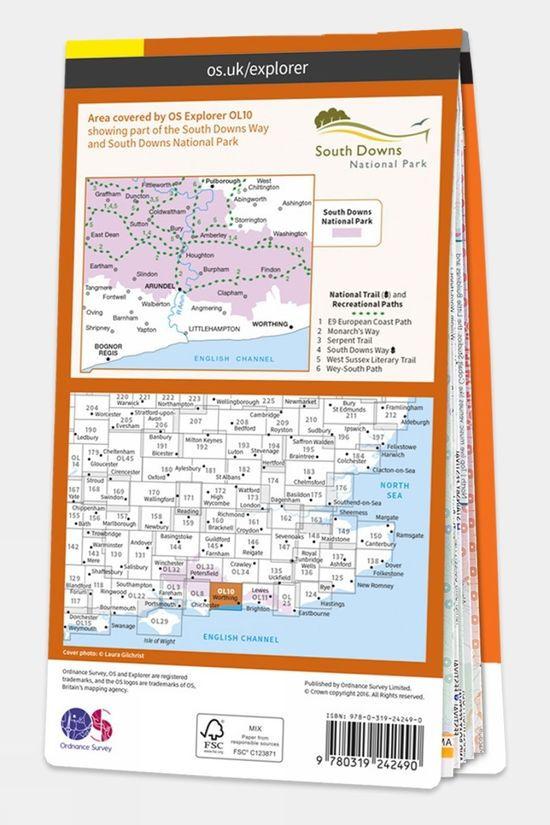 Active Explorer Map OL10 Arundel And Pulborough