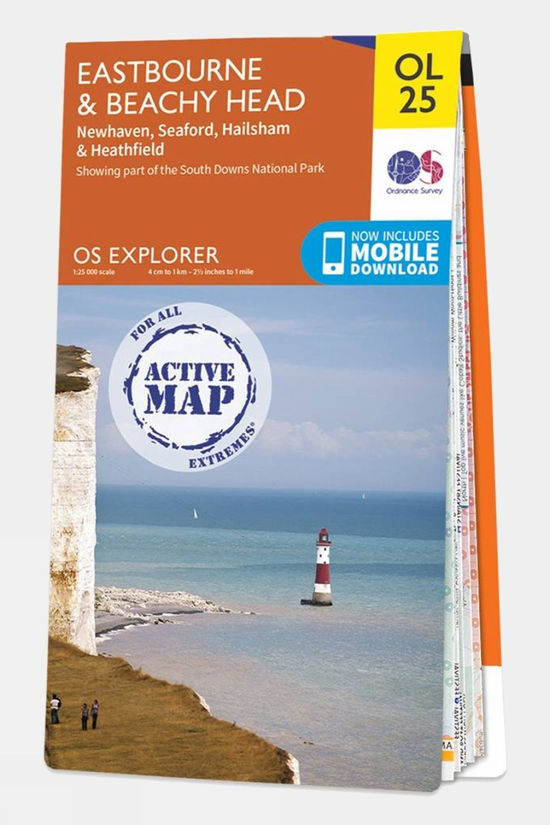 Active Explorer Map OL25 Eastbourne and Beachy Head