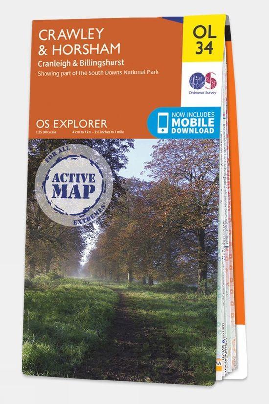 Active Explorer Map OL34 Crawley and Horsham