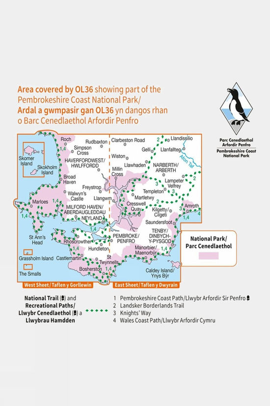 Active Explorer Map OL36 South Pembrokeshire