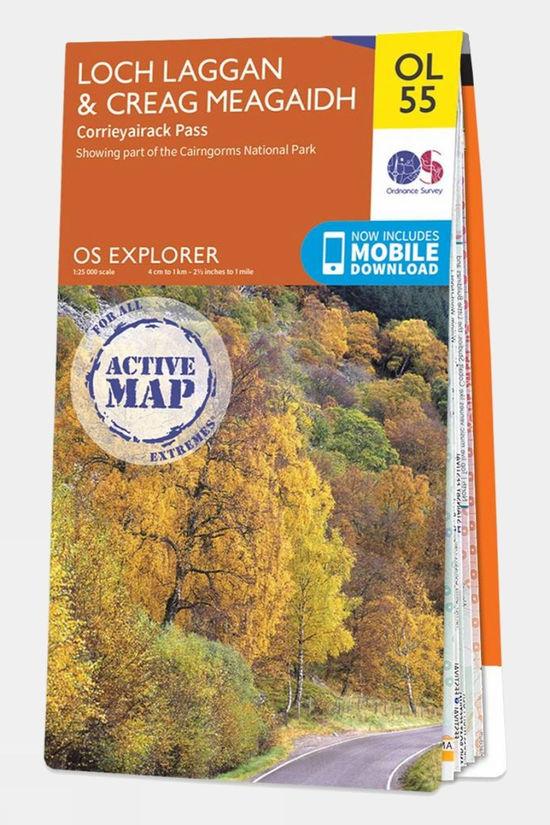 Active Explorer Map OL55 Loch Laggan and Creag Meagaidh