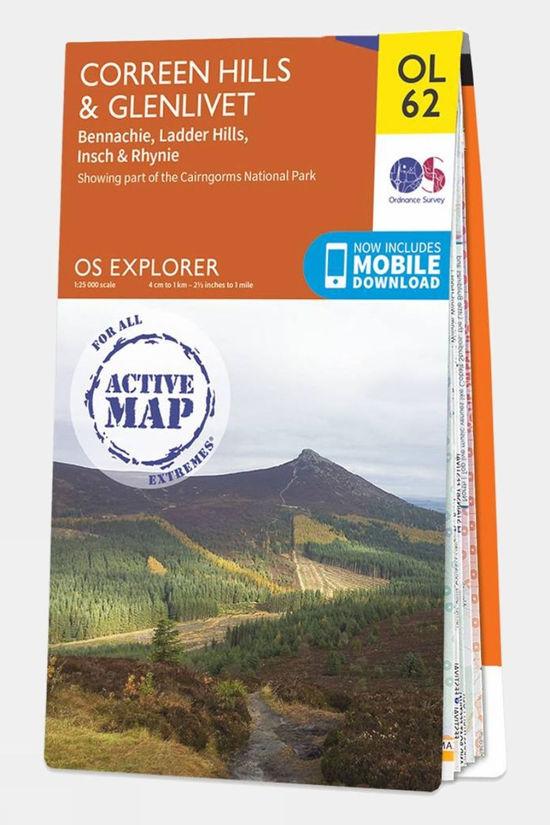 Active Explorer Map OL62 Coreen Hills and Glenlivet