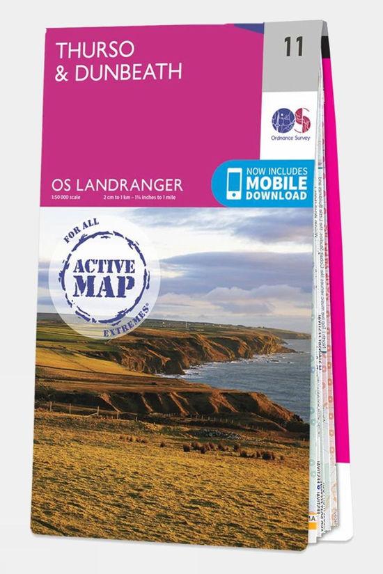 Active Landranger Map 11 Thurso and Dunbeath
