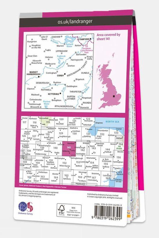 Active Landranger Map 141 Kettering And Corby