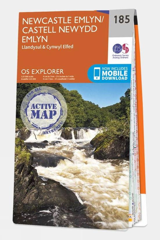Active Explorer Map 185 Newcastle Emlyn