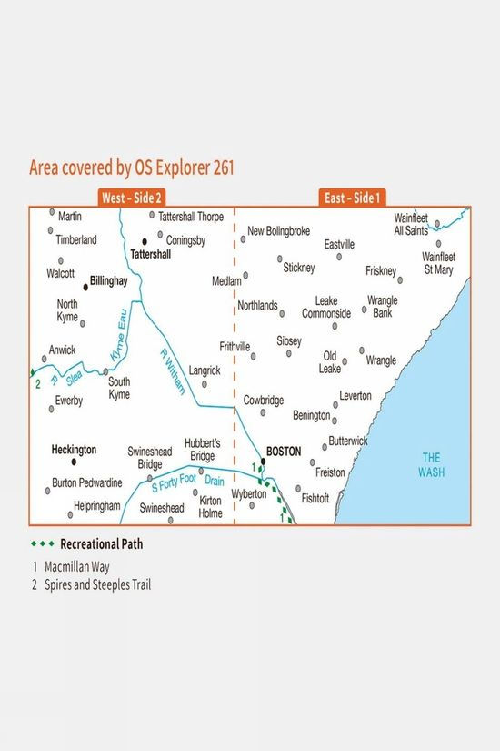 Active Explorer Map 261 Boston