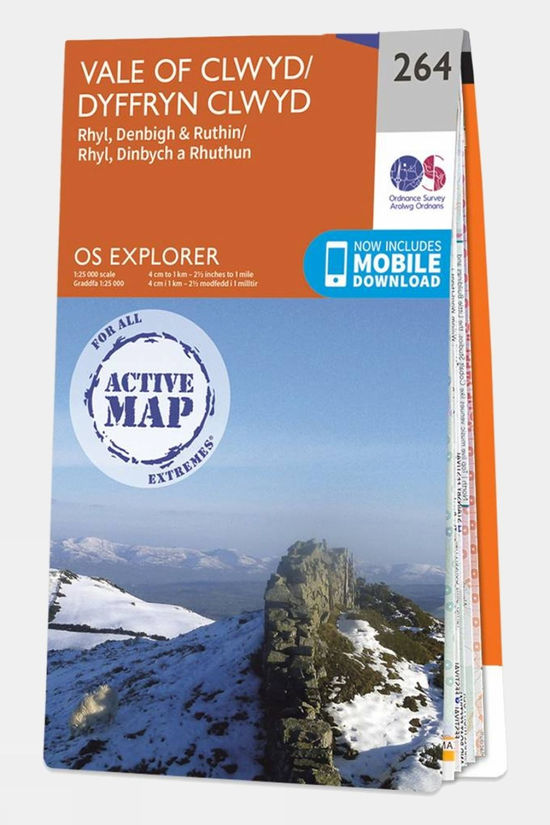 Active Explorer Map 264 Vale of Clwyd