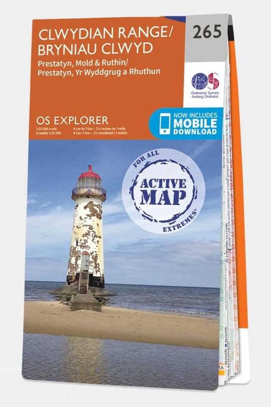 Active Explorer Map 265 Clwydian Range