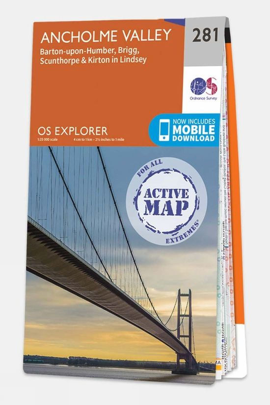 Active Explorer Map 281 Ancholme Valley