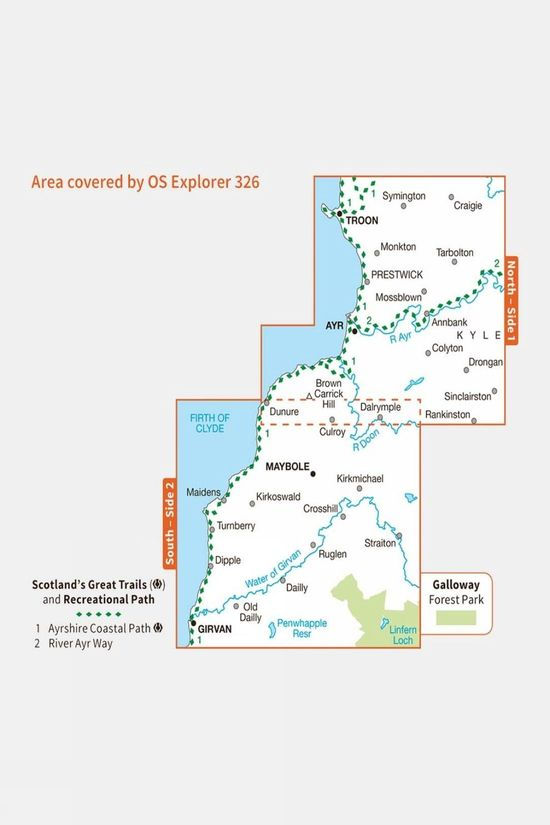 Active Explorer Map 326 Ayr And Troon