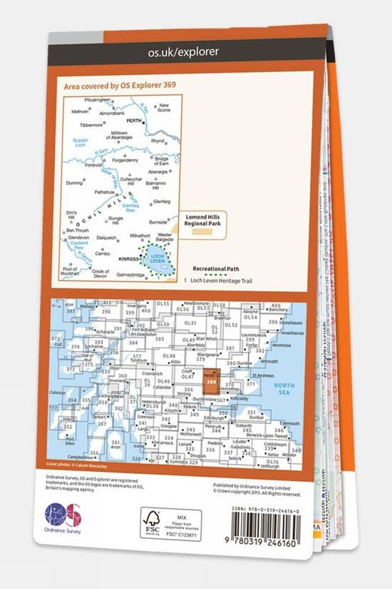 Active Explorer Map 369 Perth And Kinross