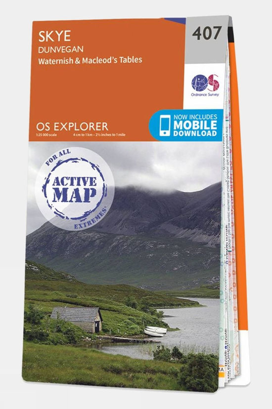 Active Explorer Map 407 Skye - Dunvegan
