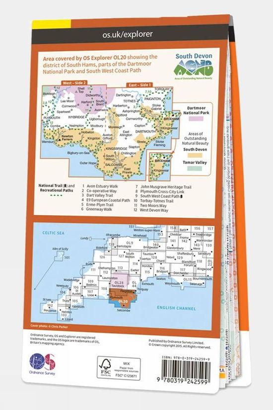 Active Explorer Map OL20 South Devon