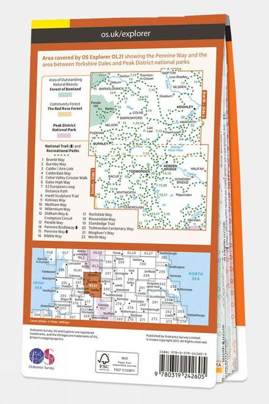 Active Explorer Map OL21 South Pennines